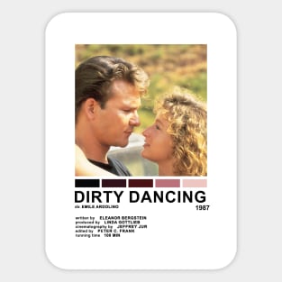 dirty dancing movie Sticker